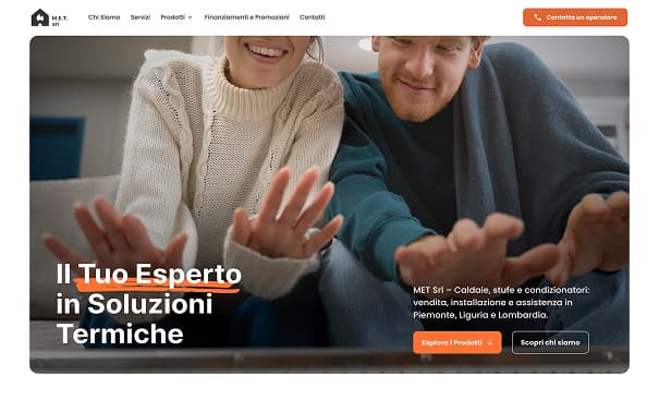 MET srl - sito vetrina