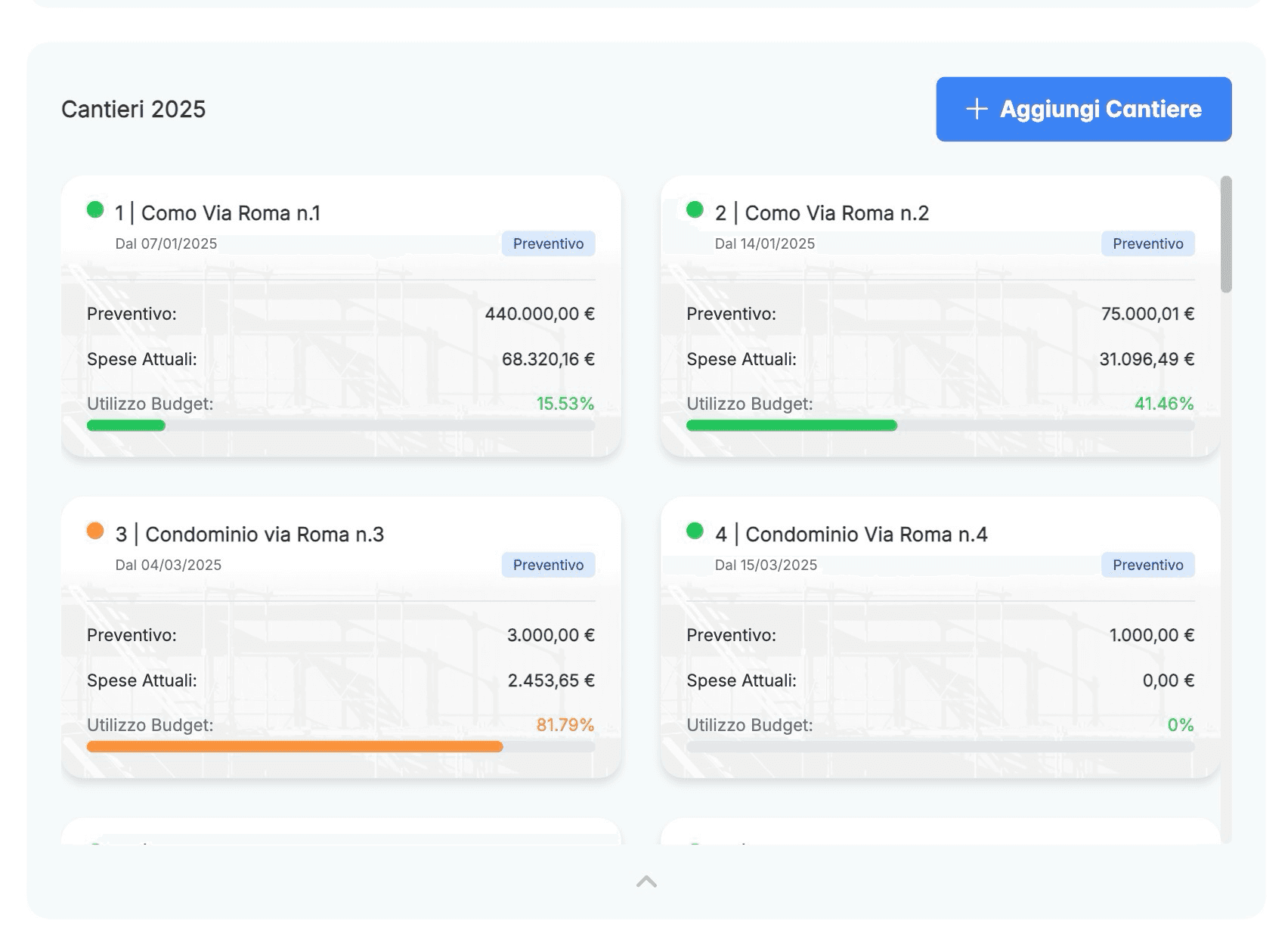 ZANI Project Hero Section